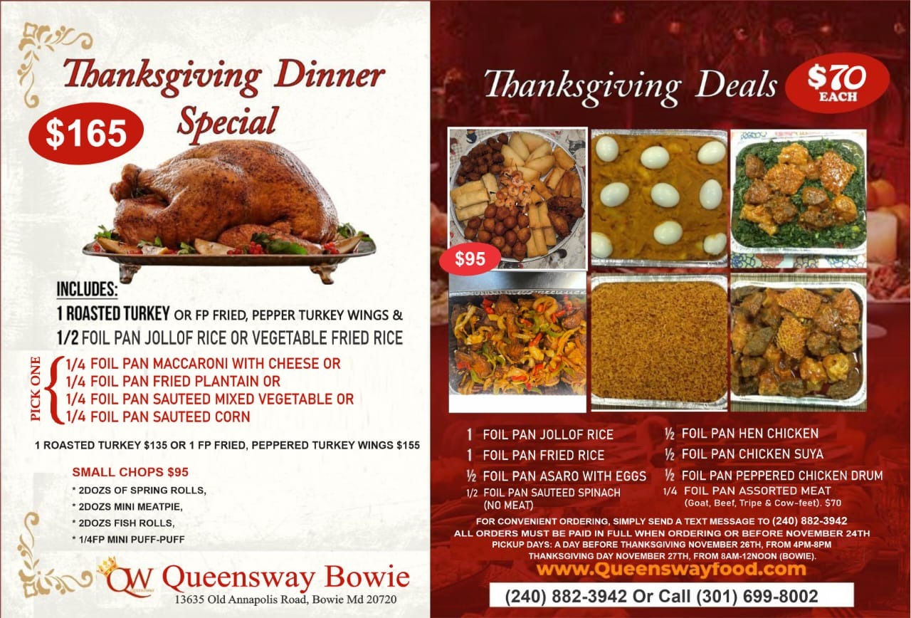 Thanksgiving Specials